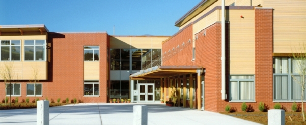 Chickering Elementary School Entrance