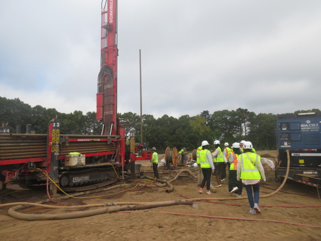 Geothermal Construction Site Tour Photos