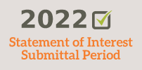 2021 Statement of Interest Submittal Period