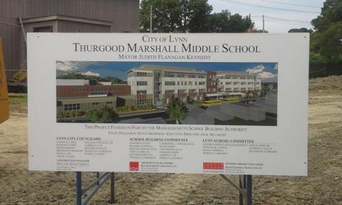 Thurgood Marshall Middle School Groundbreaking