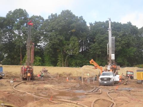Geothermal Construction Site Tour Photos