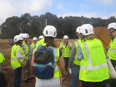 Geothermal Construction Site Tour Photos