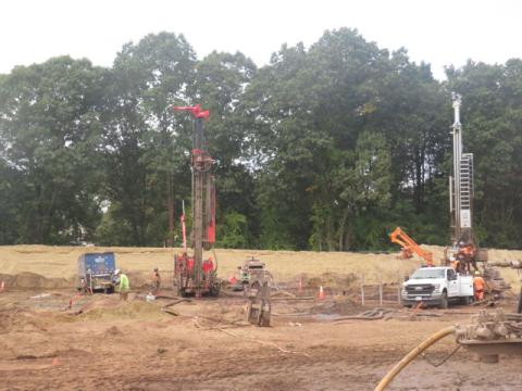Geothermal Construction Site Tour Photos